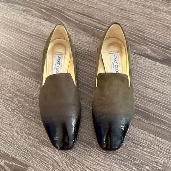 Jimmy Choo Ombré Slip On Loafers New - Picture 1 of 9